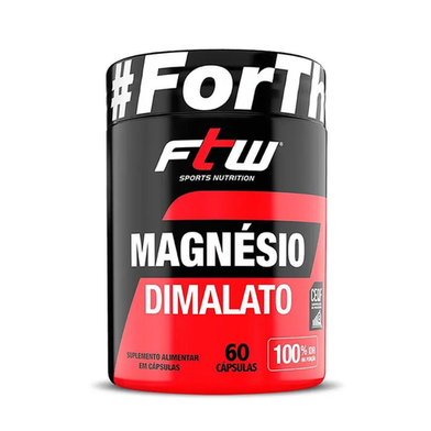 Magnesio Dimalato Ftw 60 Cápsulas