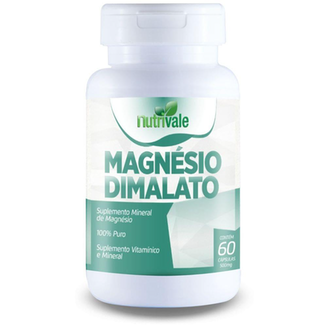 Imagem do produto Magnésio Dimalato , 60 Cápsulas Nutrivale