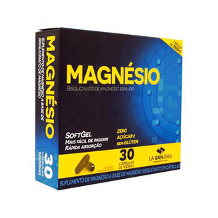 Imagem do produto Magnesio Lasanday Com 30 Capsulas 1000Mg
