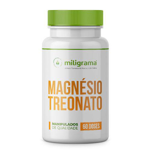 Imagem do produto Magnésio Treonato 300Mg 60 Doses
