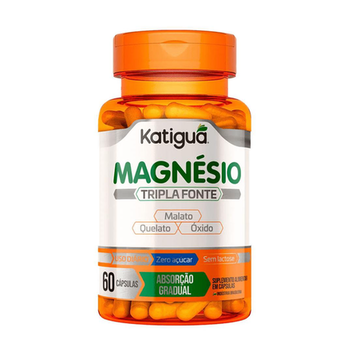 Magnesio Tripla Fonte 500Mg 60 Capsulas