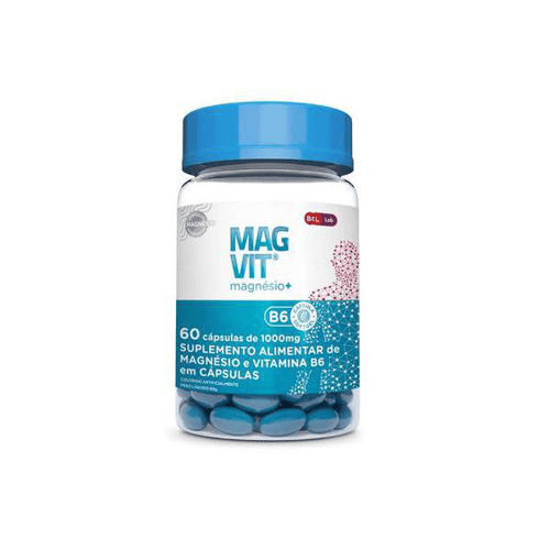 Imagem do produto Magvit + B6 750Mg Com 60 Cápsulas
