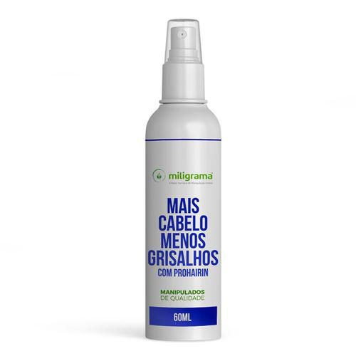 Mais Cabelo Menos Grisalhos Com Prohairin 60Ml