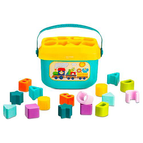 Maleta Meus Primeiros Blocos 16 Peças Multikids Baby