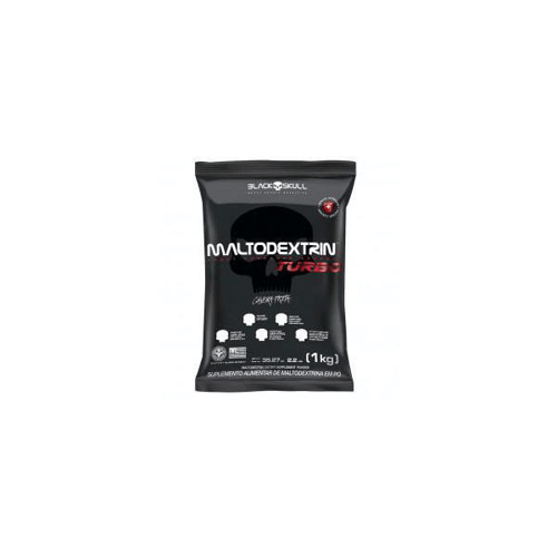 Imagem do produto Maltodextrin Turbo Em Pó Black Skull Sem Sabor Refil 1Kg