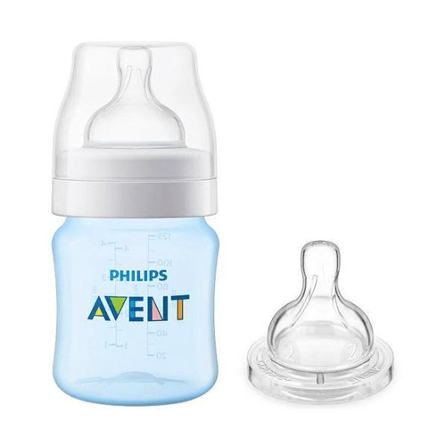 Imagem do produto Mamadeira Anticolic 125Ml Azul + Bico N2 Philips Avent Scd809/26