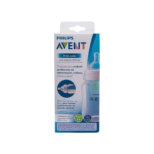 Imagem do produto Mamadeira Avent Anticólica Com Sistema Airfree 260Ml
