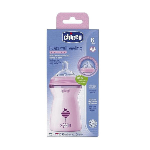 Imagem do produto Mamadeira Chicco Step Up 06+ Meses 330Ml