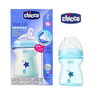 Imagem do produto Mamadeira Chicco Step Up Fluxo Médio 2M+ Rosa De 250Ml 1 Unidade
