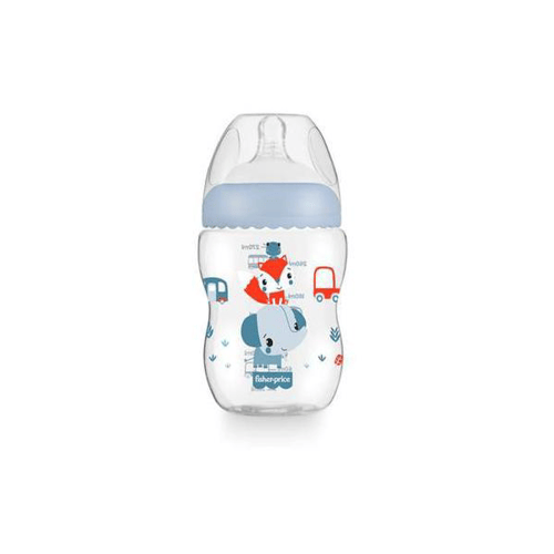 Imagem do produto Mamadeira Fisherprice First Moments 270Ml Azul Marshmallow 1 Unidade