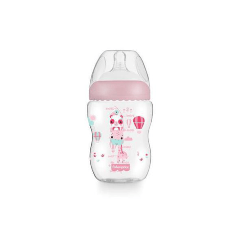 Mamadeira Fisherprice First Moments 270Ml Rosa 1 Unidade