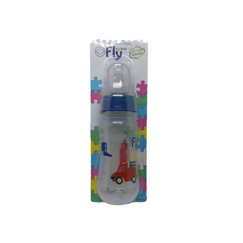 Imagem do produto Mamadeira Fly Colors Silicone Ortodôntico 150Ml