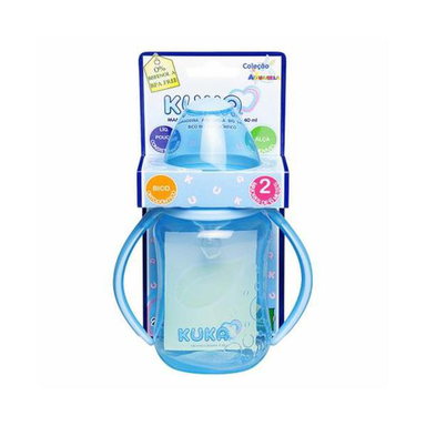 Imagem do produto Mamadeira Kuka Aquarela Azul 240Ml