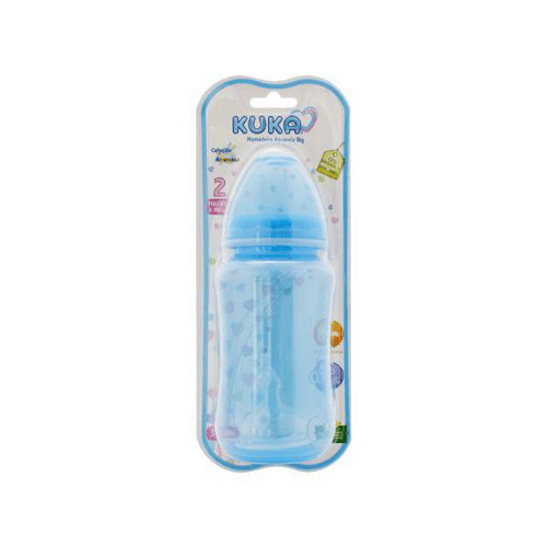 Imagem do produto Mamadeira - Kuka Aquarela Big Ortodontica 330Ml Azul Referencia 1446