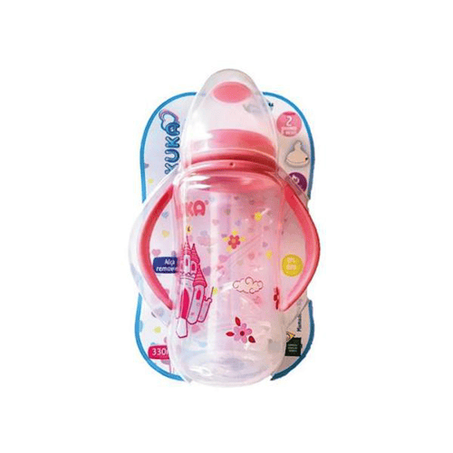 Imagem do produto Mamadeira Kuka Natural Big Rosa 330Ml