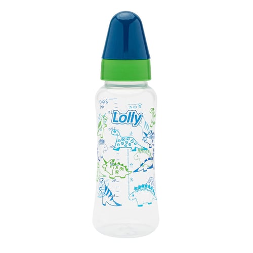 Imagem do produto Mamadeira Lolly Ortodôntica Cor Azul 250 Ml