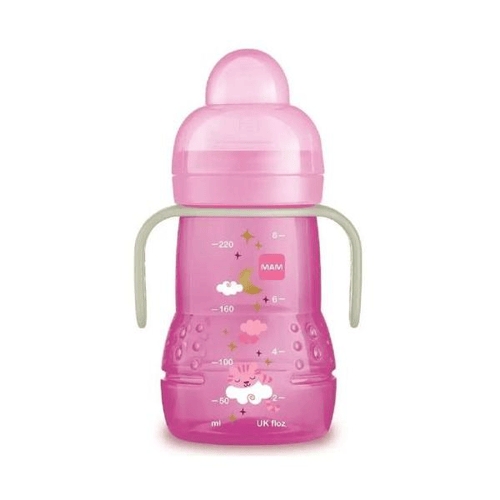 Imagem do produto Mamadeira Mam Trainer+ Night Rosa +4 Meses 220Ml