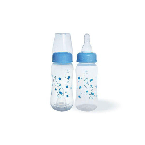 Mamadeira Mamita Premium Colors Decorada Com Bico De Silicone 150Ml 1 Unidade Cores Sortidas