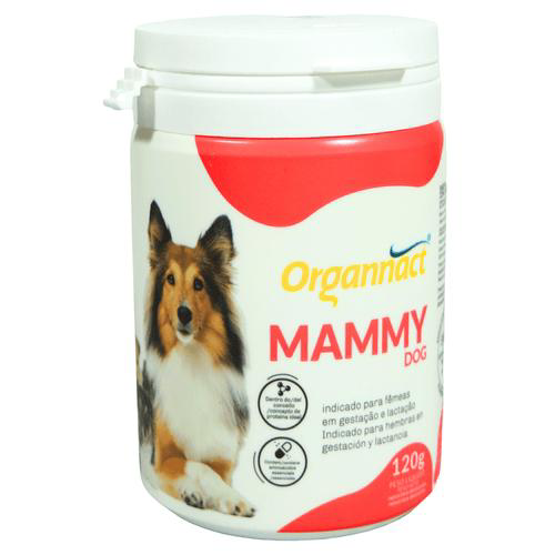 Imagem do produto Mammy Dog 120G Suplemento Gestacional E Lactante Para Cães Fêmea Organnact