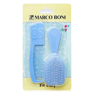 Imagem do produto Marco Boni 0612 Kit Baby Escova + Pente Infantil
