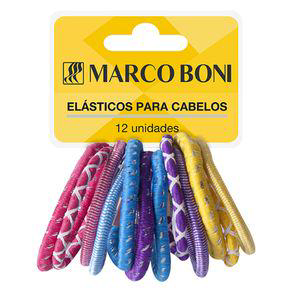 Marco - Boni Elastico Color Fashion Com 12 Unidades
