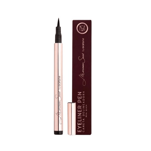 Mariana Saad By Océane Caneta Delineadora De Olhos Preto Eyeliner Real Black 1,8G