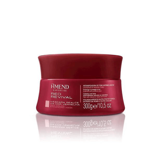 Imagem do produto Máscara Realce Da Cor Amend Red Revival 300G