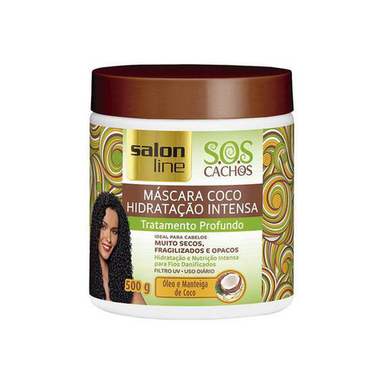 Máscara De Tratamento Salon Line S.O.S Cachos Coco 500G