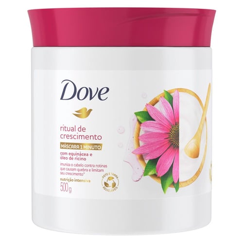 Imagem do produto Máscara 1 Minuto Dove Ritual De Crescimento Com 500G 500G