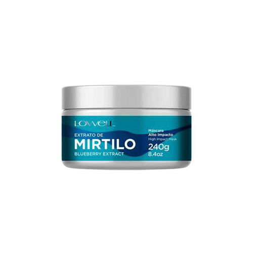Imagem do produto Máscara Alto Impacto Capilar Lowell Extrato De Mirtilo 240G 240G