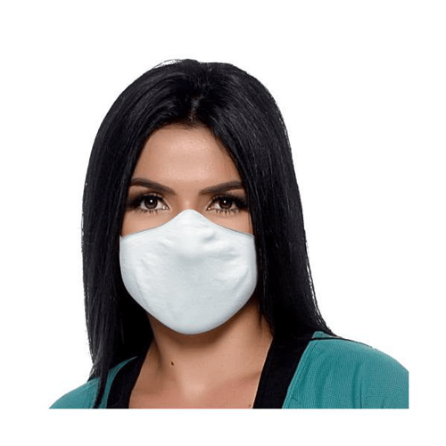 Imagem do produto Máscara Antiviral E Antibacteriana Bressan Reutilizável Branco 1 Unidade