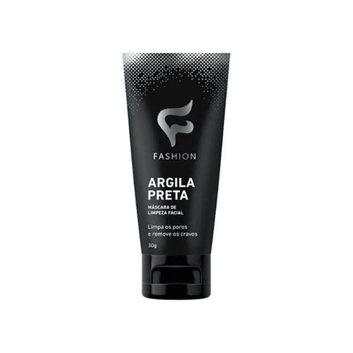 Máscara Argila Preta Removedora De Cravos Fashion 30G