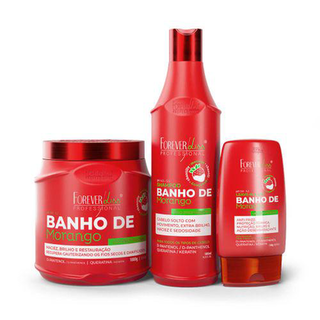 Imagem do produto Máscara Banho De Verniz Morango Forever Liss 1Kg