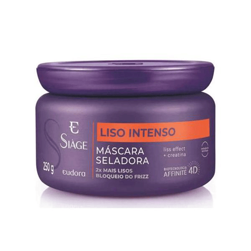 Imagem do produto Máscara Capilar Eudora Siage Liso Intenso 250G