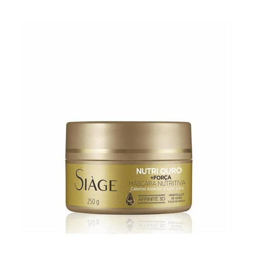 Imagem do produto Máscara Capilar Fortalecedora Eudora Siage Nutri Ouro 250G
