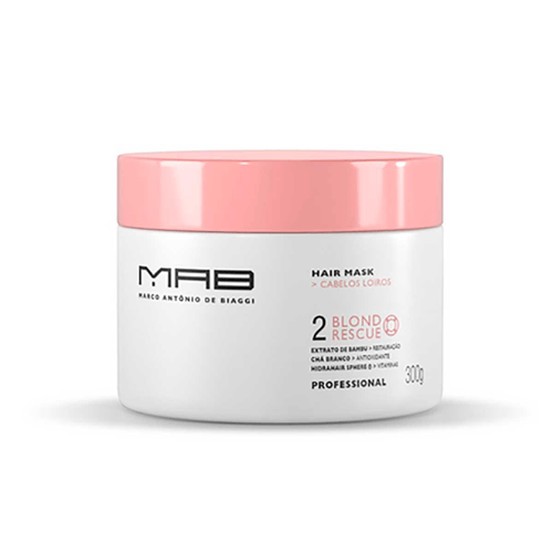 Máscara Capilar Mab Blond Rescue Com 300G 300G