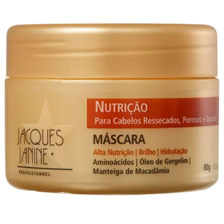 Máscara Capilar Nutrição 80 G Jacques Janine *