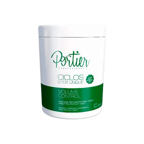 Imagem do produto Máscara Capilar Reconstrutora Portier Ciclos Btox Unique 1000Ml