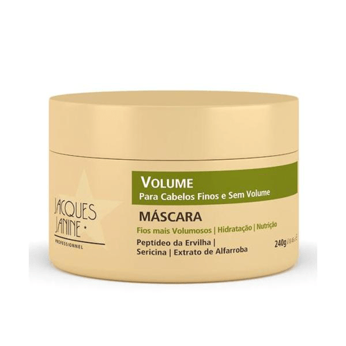 Máscara Capilar Volume 240 G Jacques Janine *