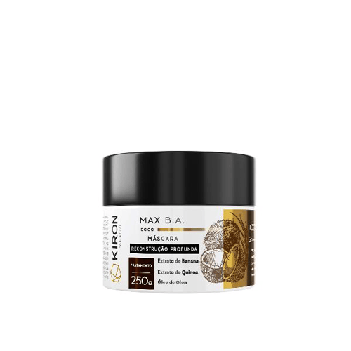 Imagem do produto Máscara Coco Max B.a. Kiron Reconstrução Profunda 250G