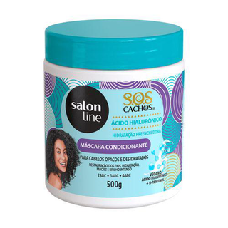Imagem do produto Máscara Condicionante Sos Cachos Ácido Hialurônico 500G Salon Line