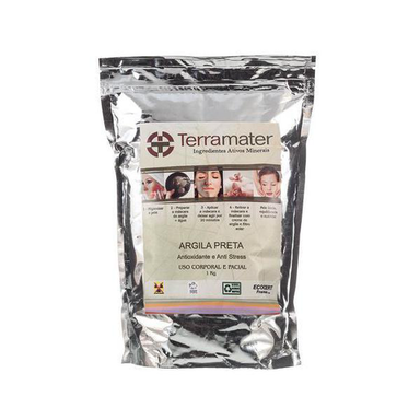 Imagem do produto Máscara De Argila Preta Orgnica 1Kg Terramater