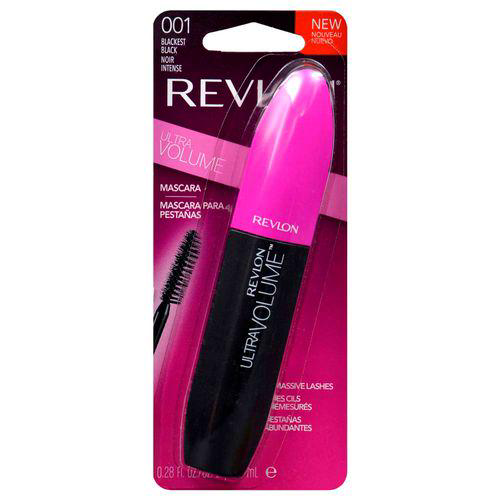 Imagem do produto Máscara De Cílios Revlon Ultra Volume 001 Blackest Black 8,5Ml