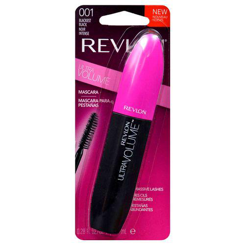 Máscara De Cílios Revlon Ultra Volume 001 Blackest Black 8,5Ml