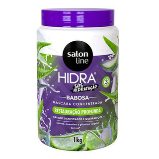 Imagem do produto Máscara De Hidratação Babosa Hidra Sos Hidratação Salon Line 1Kg