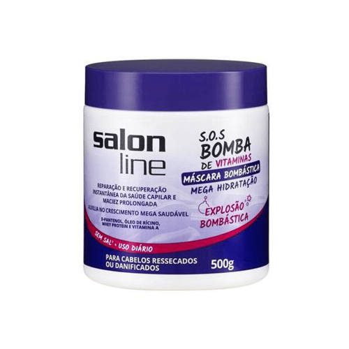 Imagem do produto Máscara Capilar Salon Line Sos Bombástica Mega Hidratação 500G