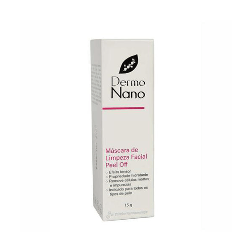 Máscara De Limpeza Facial Dermonano Peel Off Com 15G