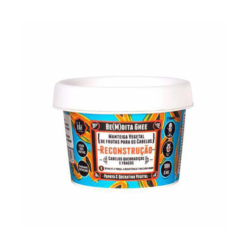 Imagem do produto Máscara De Lola Bem Dita Ghee Reconstrução Papaya E Queratina Vegetal 100G