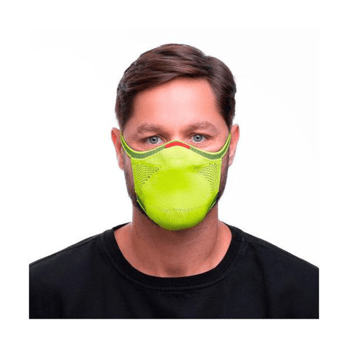 Imagem do produto Máscara De Proteção Fiber Reutilizável Tamanho 2 Verde Limão