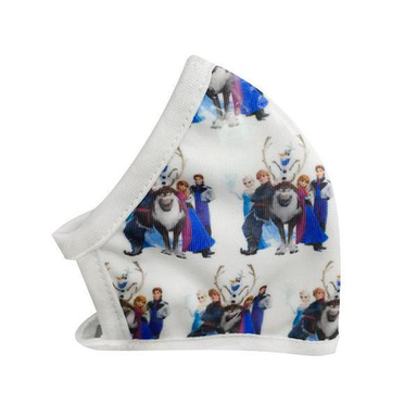 Imagem do produto Máscara De Tecido Infantil Reutilizável Stamp Serigrafia Frozen 1 Unidade